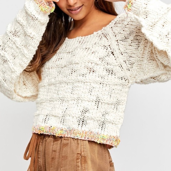 Free People West Palm Sweater / Size Small - Picture 1 of 4
